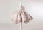 Dusty Pink Satin Tulle Zip Up Flower Girl Dresses, Lovely Little Girl Dresses with Flower Bow, FG030 - Wish Gown