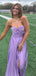 Sweet Heart Purple A-line Long Evening Prom Dresses, GR0556