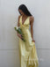 Gorgeous Satin Mermaid Long Evening Prom Dresses, V-neck Prom dress, GR0589