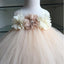 Lace Strap Handmade Flower Pixie Tutu Dresses, Afford Flower Girl Dresses,  FG041