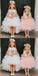 Round Neckline Hi-line Tulle Pixie Tutu Dresses, Cheap Flower Girl Dresses, FG015