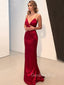 Spaghetti Strap Simple Cheap Long Prom Dresses FP1119