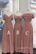 Mismatched A-line Chiffon Long Custom Bridesmaid Dresses , BN1146