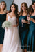 Simple Spaghetti Straps Navy Blue Short Custom Bridesmaid Dresses , BN1221