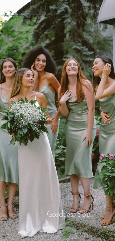 Spaghetti Strapless Short Custom Bridesmaid Dresses , BN1289