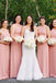 Halter Simple Long Custom Bridesmaid Dresses , BN1332