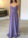 Simple Backless Chiffon Cheap Long Evening Prom Dresses, MR7031