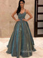 A-Line Sparkle Fashion Long Evening Prom Dresses, MR7032