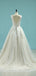 V-neck Tulle Floor Length Champagne Lace A-line Long Evening Prom Dresses, Cheap Prom Dress, MR7209