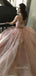 A-line High Neckline Beaded Tulle Appliques Two Piece Senior Halter Long Evening Prom Dresses, Cheap Custom Prom Dress, MR7529