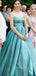 Ball Gown Sparkly A-Line Backless Long Evening Prom Dresses, Cheap Custom Prom Dress, MR7611