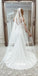 Elegant Off Shoulder White Applique Mermaid Long Wedding Dresses, BGH099